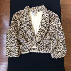 Animal print jacket. NWT.